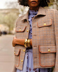Rory Jacket Brownstone Tweed