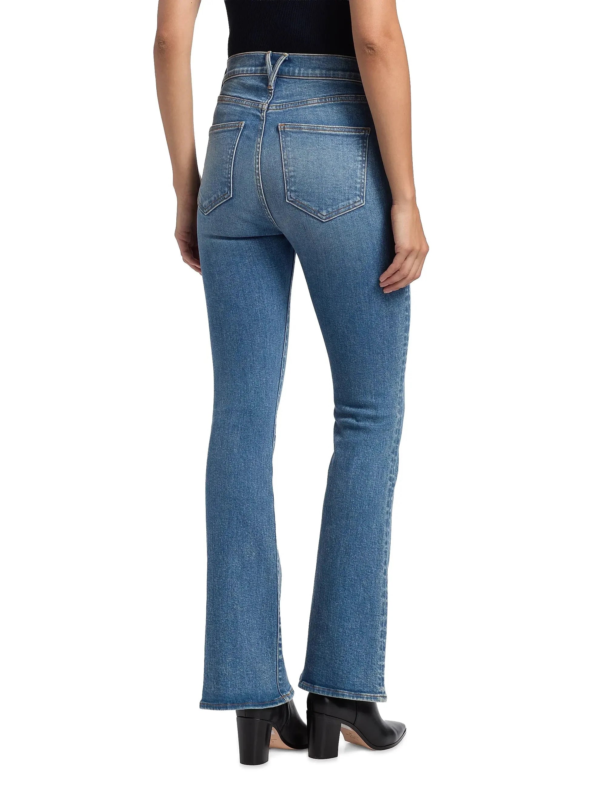 Beverly Loafer High Rise Jean Ripple Haze