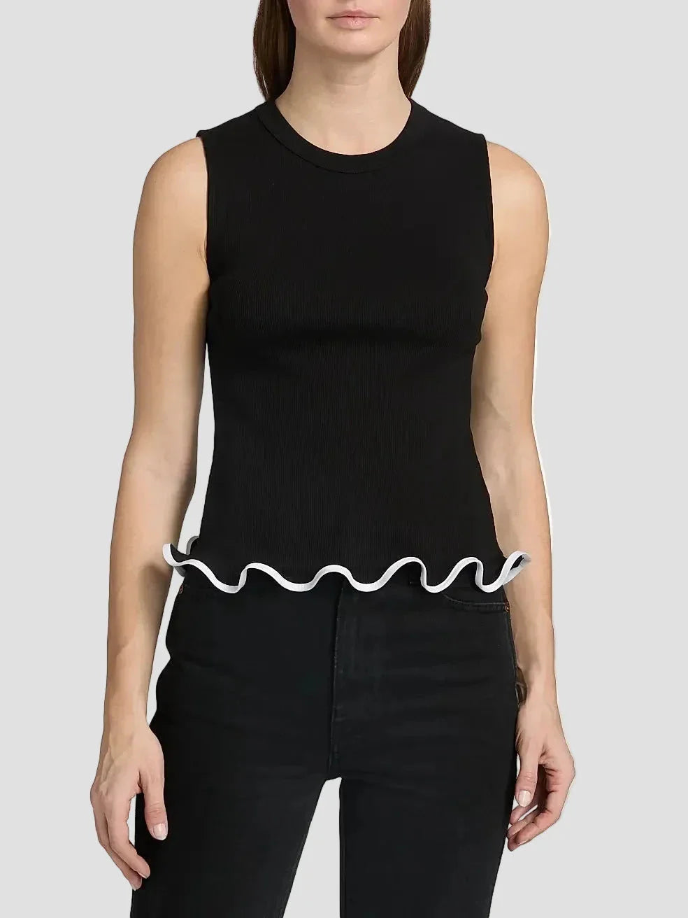 Elianne Sleeveless Top Black
