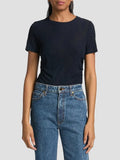 Remus Ruched T-Shirt Navy