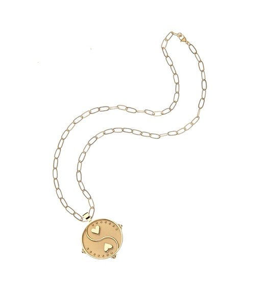 Balance Original Pendant Coin 18" Drawn Link