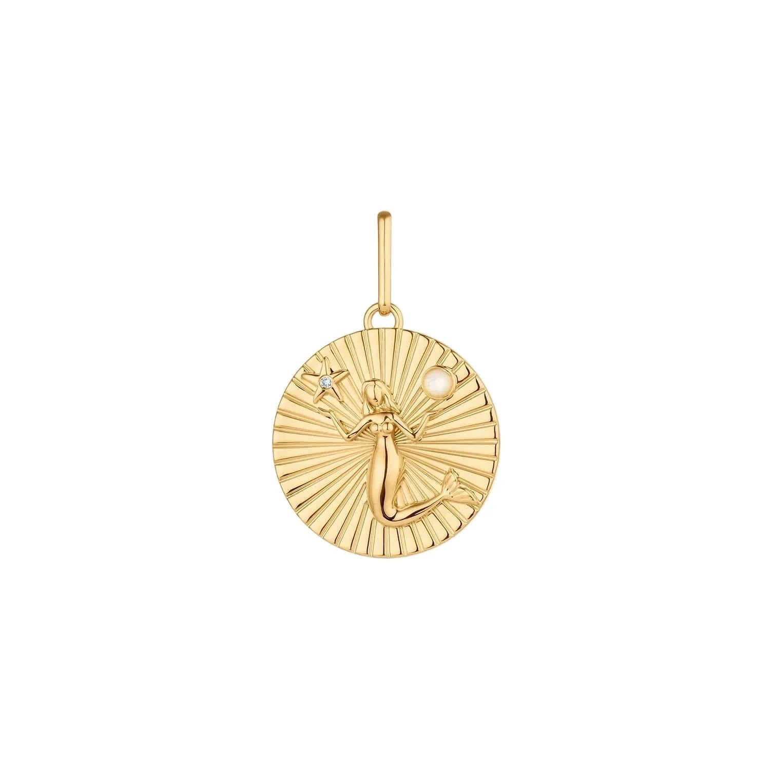 Naiad Coin Charm
