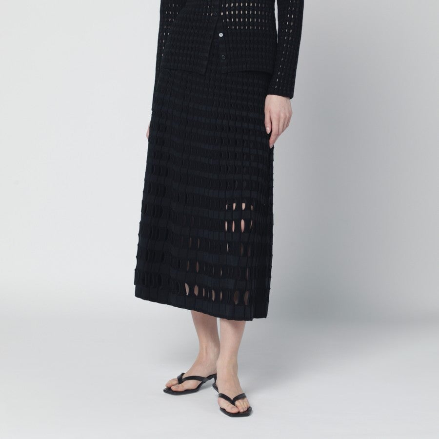 Drue Midi Skirt Black