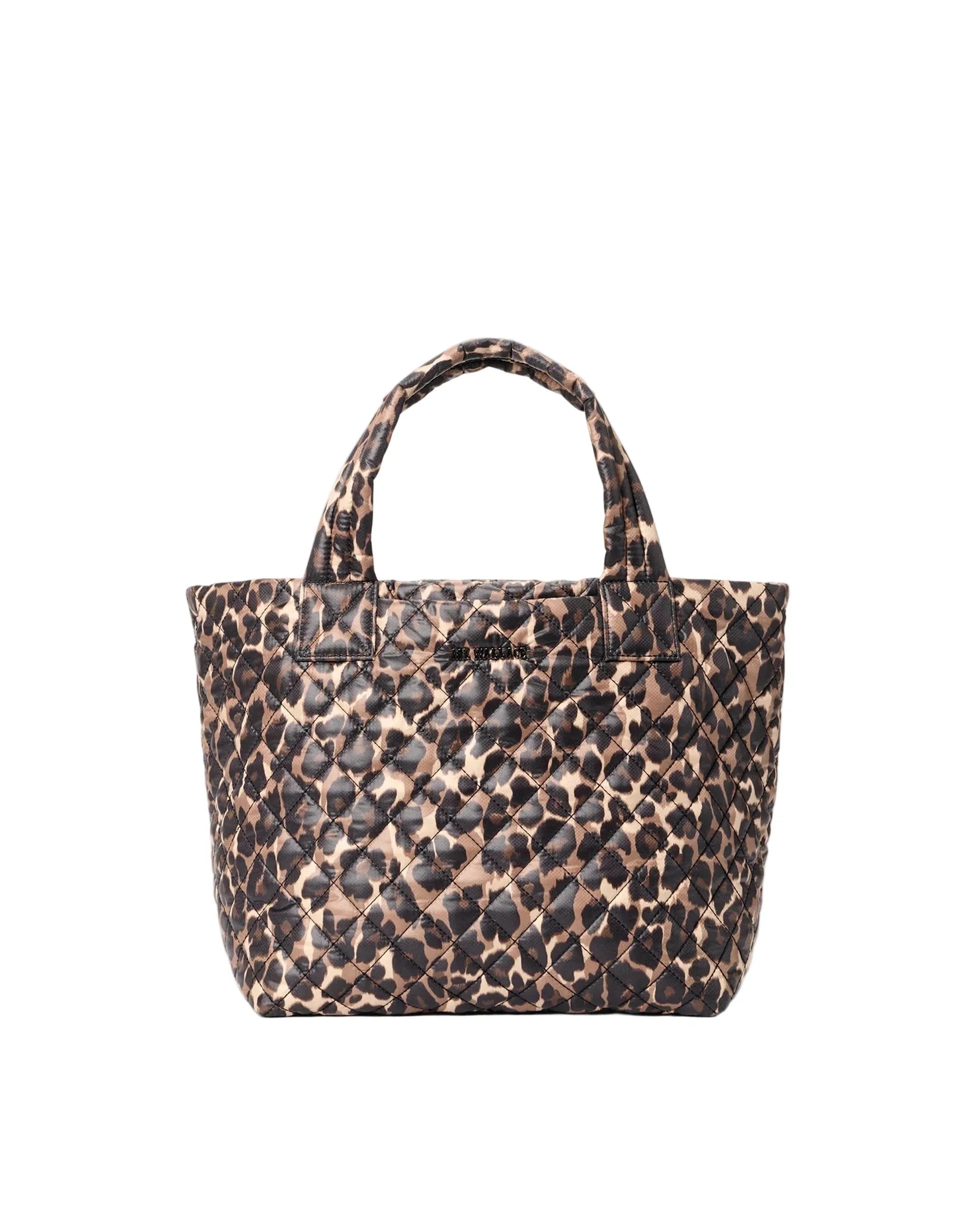 Small Metro Tote Deluxe Leopard