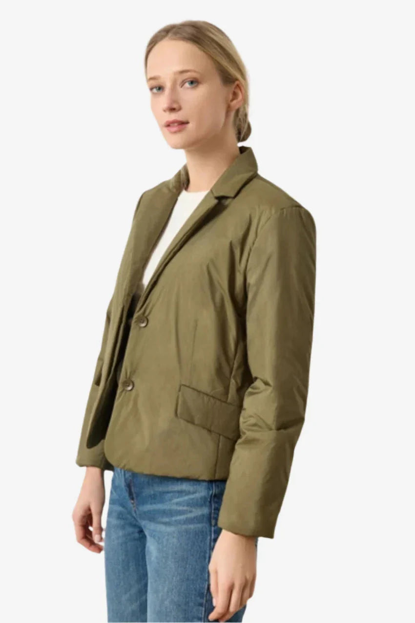 Padded Blazer Evergreen