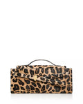Leopard Dash Clutch Dark Acorn Multi