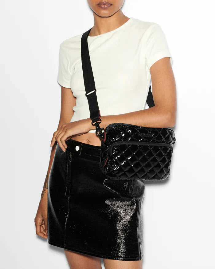 Small Metro Camera Bag Black Lacquer