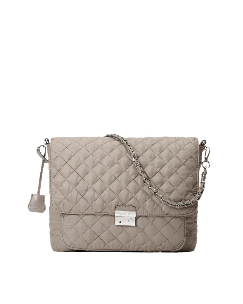 Large Crosby Lock Crossbody Morning Dove
