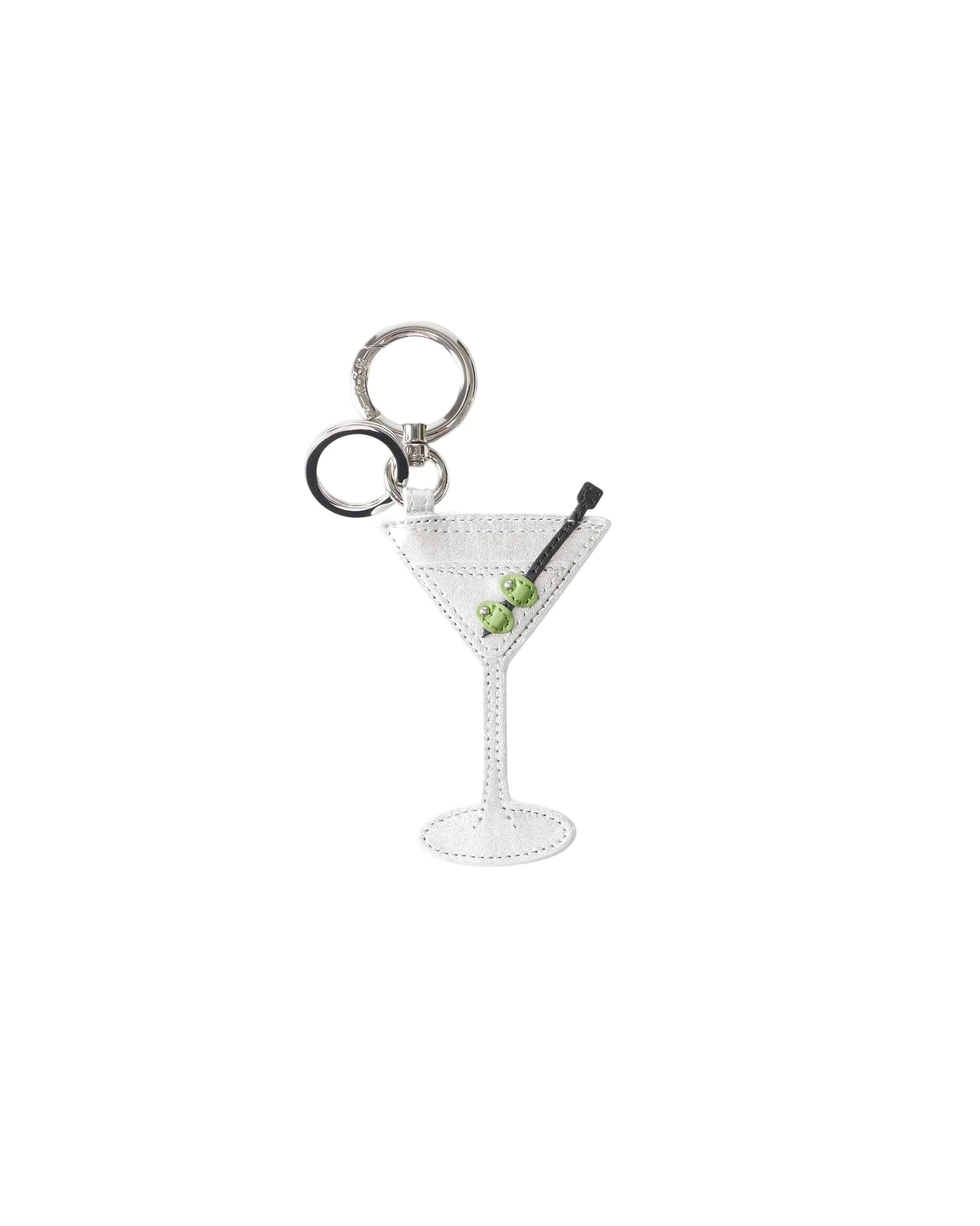 Martini Key Charm Multi Leather