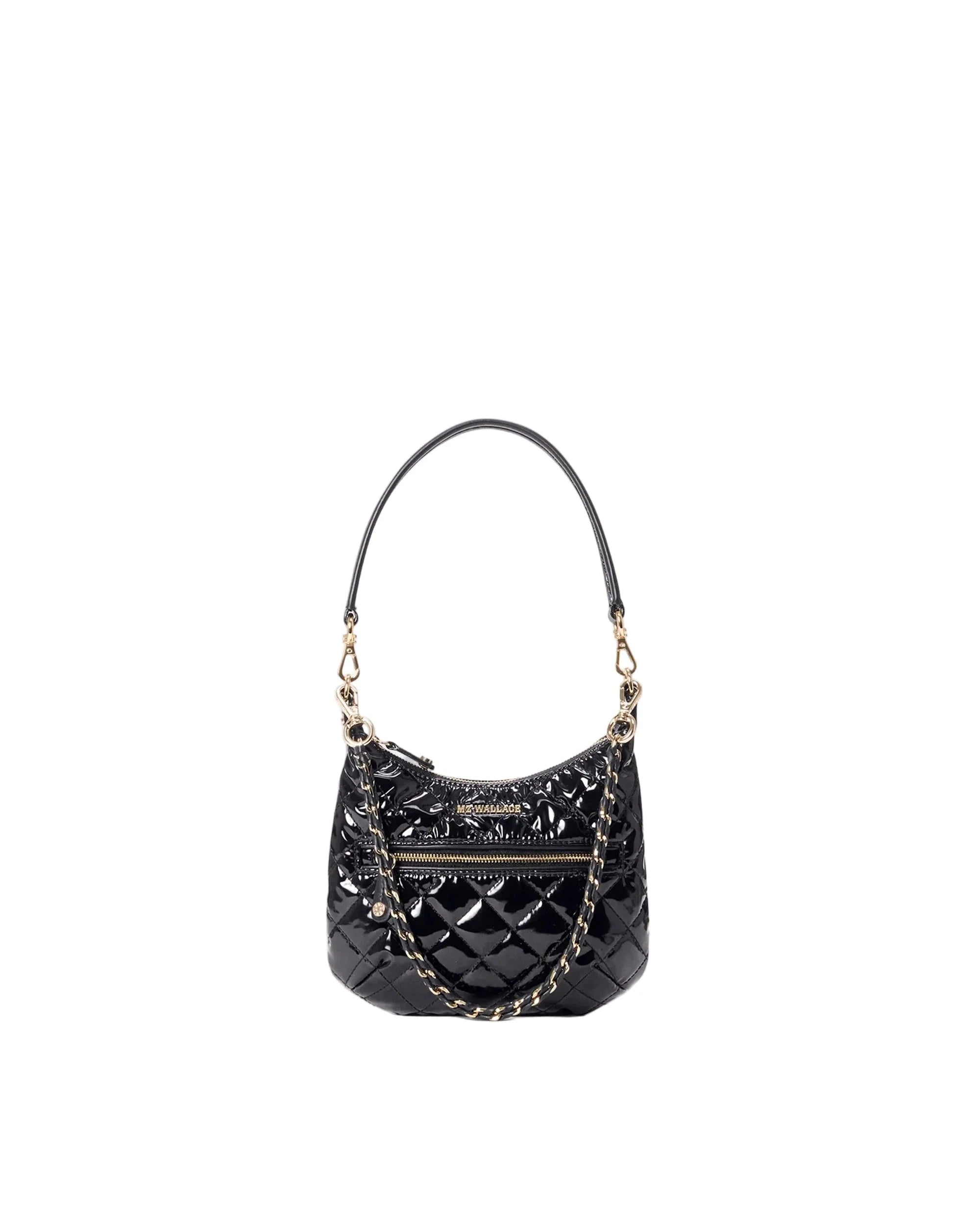 Mini Crosby Sienna Black Lacquer