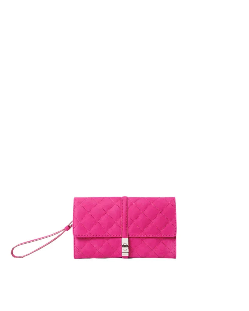 Astor Convertible Crossbody Raspberry Nubuck
