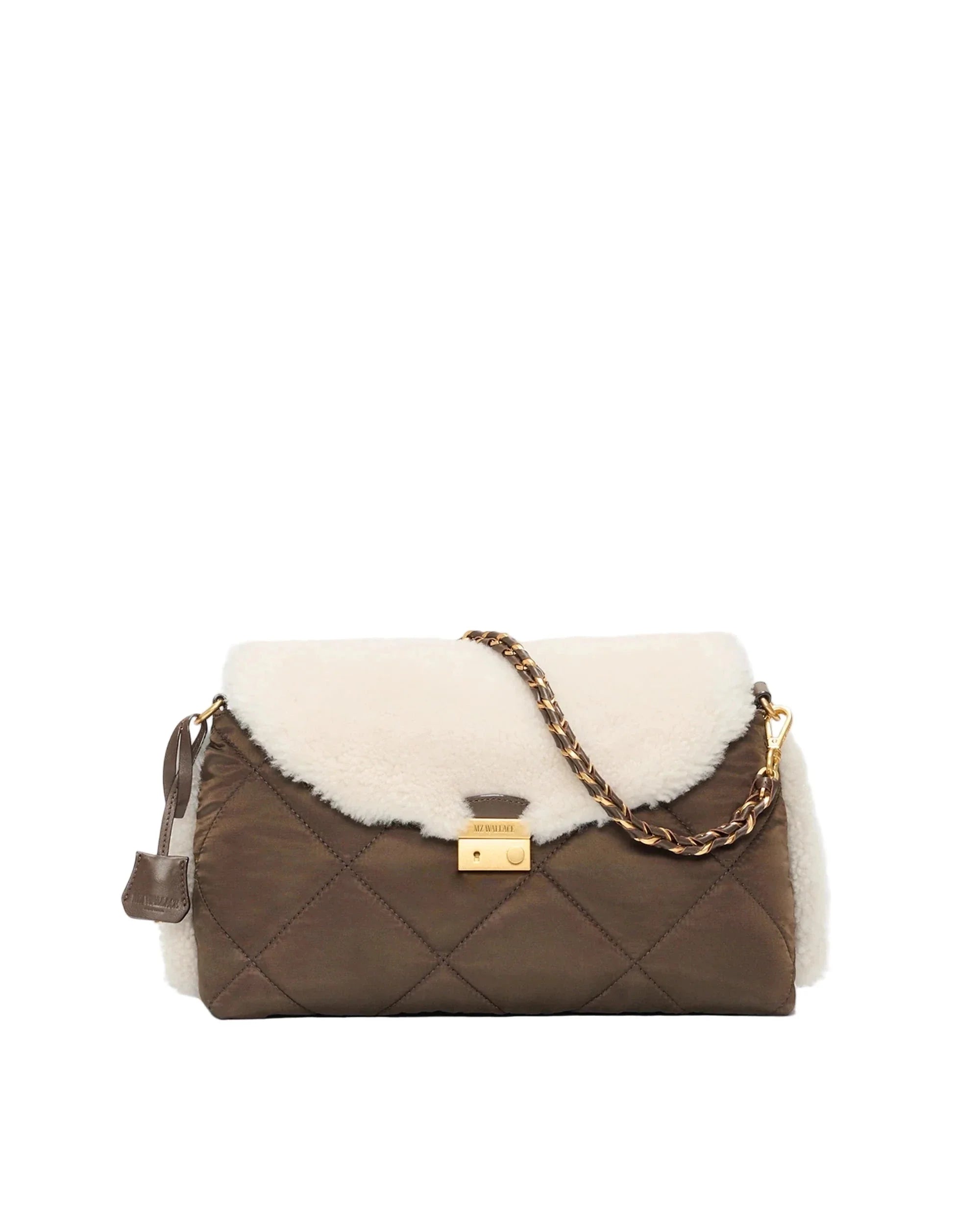 Crosby Lock Shoulder Shearling/Walnut