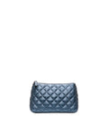 Medium Luna Cosmetic Midnight Metallic Leather