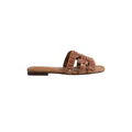 Bay Stone Slide Sandal Sunstone Raffia