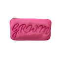 GRWM Embroidered Small Pouch Pink