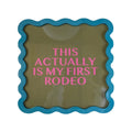 First Rodeo Large Lacquer Tray