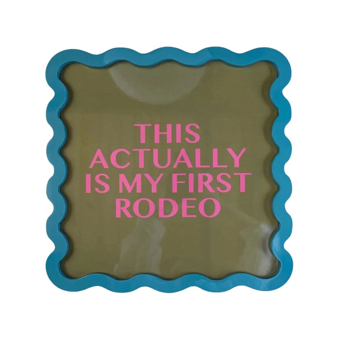 First Rodeo Large Lacquer Tray