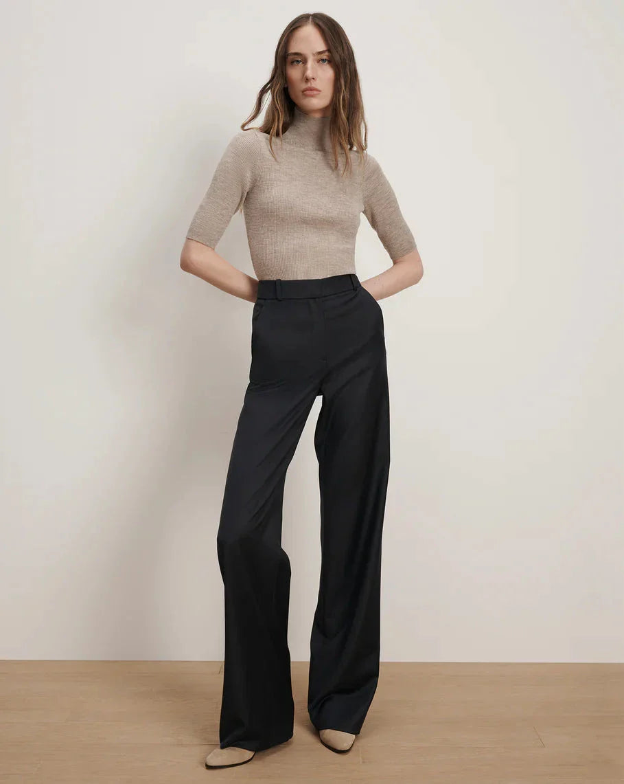 Eaton Wide-Leg Pant Navy