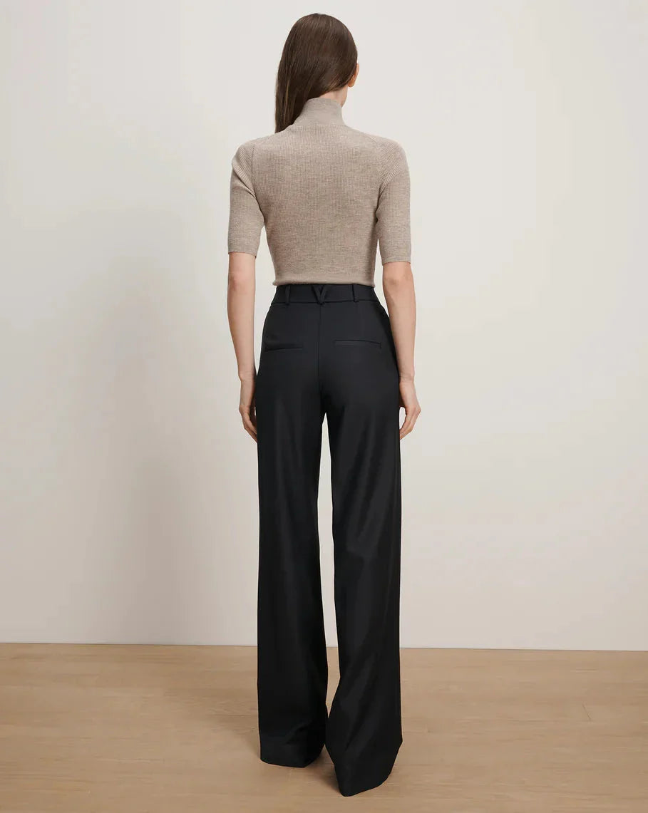 Eaton Wide-Leg Pant Navy
