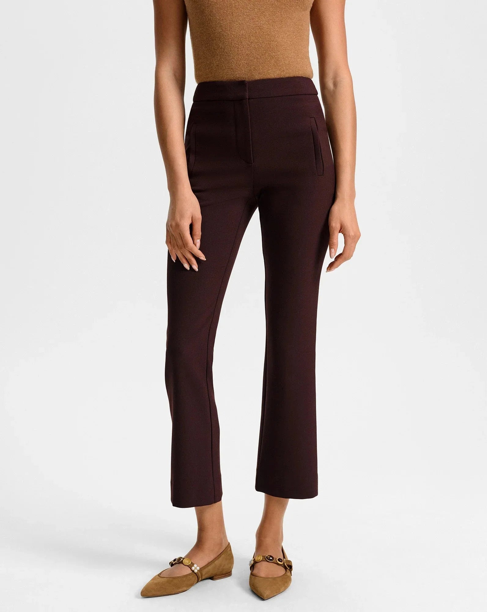Arte Kick-Flare Pant Dark Currant