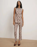 Arte Kick-Flare Pant Raisin Multi