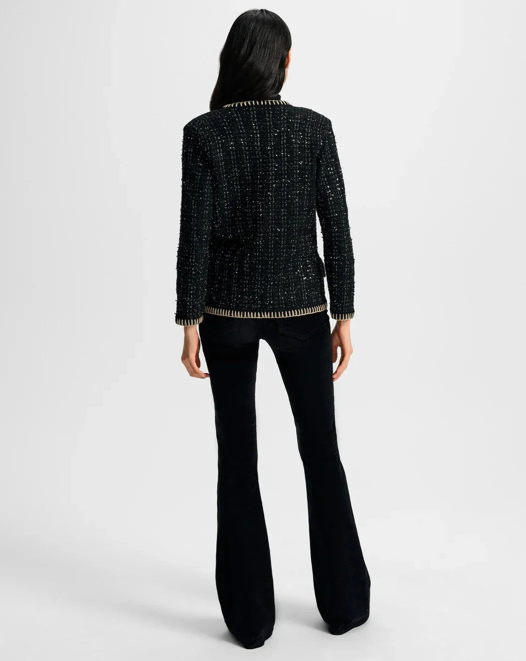 Ceriani Tweed Jacket Black