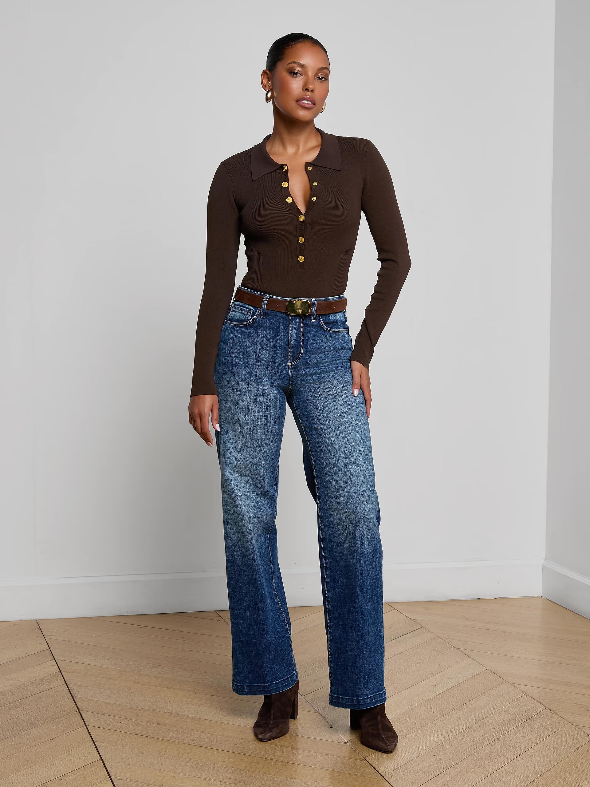 Scottie Wide-Leg Jean Gladstone