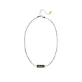 Antibes Pendant Necklace Black Mother of Pearl