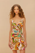 Into The Jungle Mini Dress Pink
