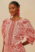 River Ride Blouse Red