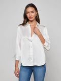 Dani Silk Blouse Ivory