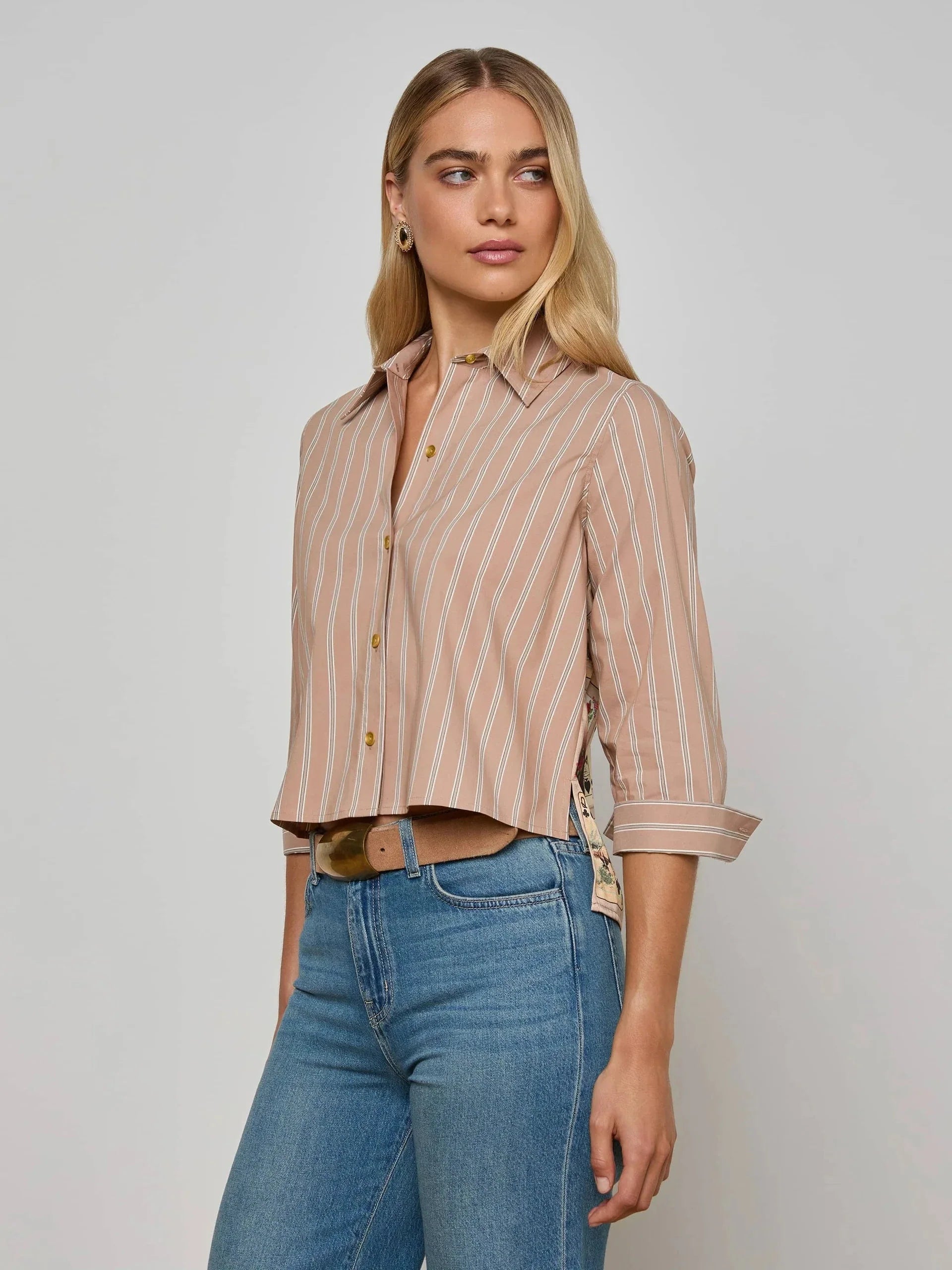 Fawn Scarf 3/4 Sleeve Western Cards