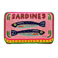Beaded Sardines Clutch/Crossbody Bag