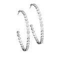 Margaux 2" Hoops Silver