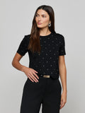 Stormy Embellished Tee Black