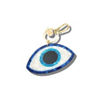 Hand-Painted Evil Eye Bag Charm & Keychain