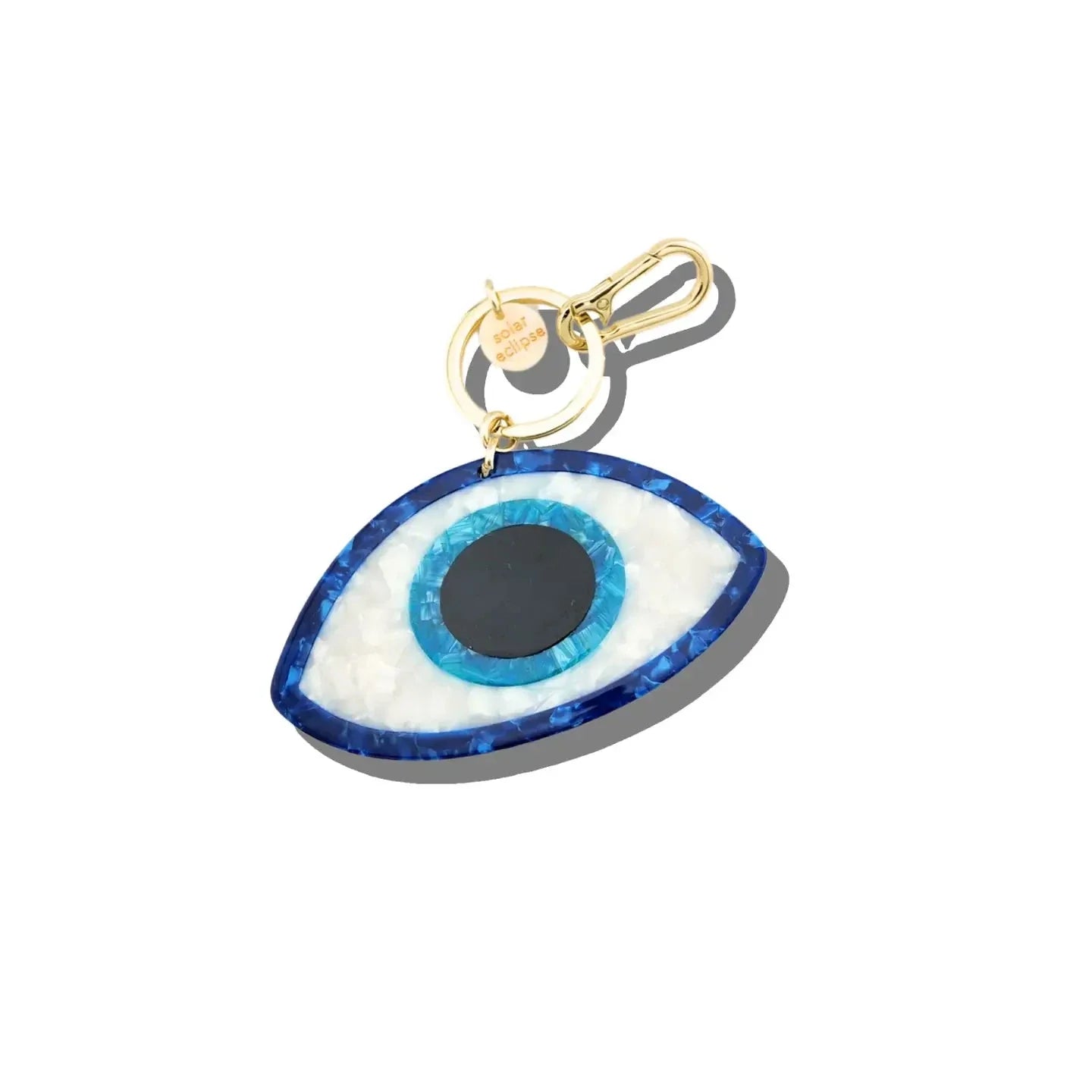 Hand-Painted Evil Eye Bag Charm & Keychain
