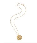 Joy Small Pendant Coin 16"-18" Satellite Chain