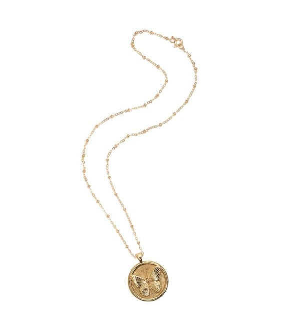 Free Small Pendant Coin 16"-18" Satellite Chain