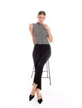 Sigourney Pintuck Pants Navy