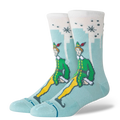 Big City Elf Crew Socks Ice Blue