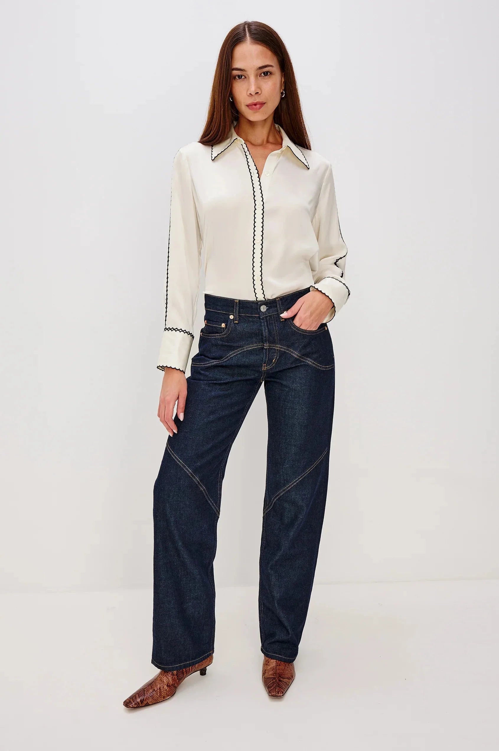 Aloise Shirt Ivory