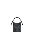 Mini Fortuna Bucket Bag Black