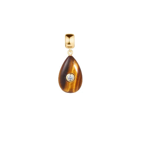 Bardot Tiger's Eye Bail Charm