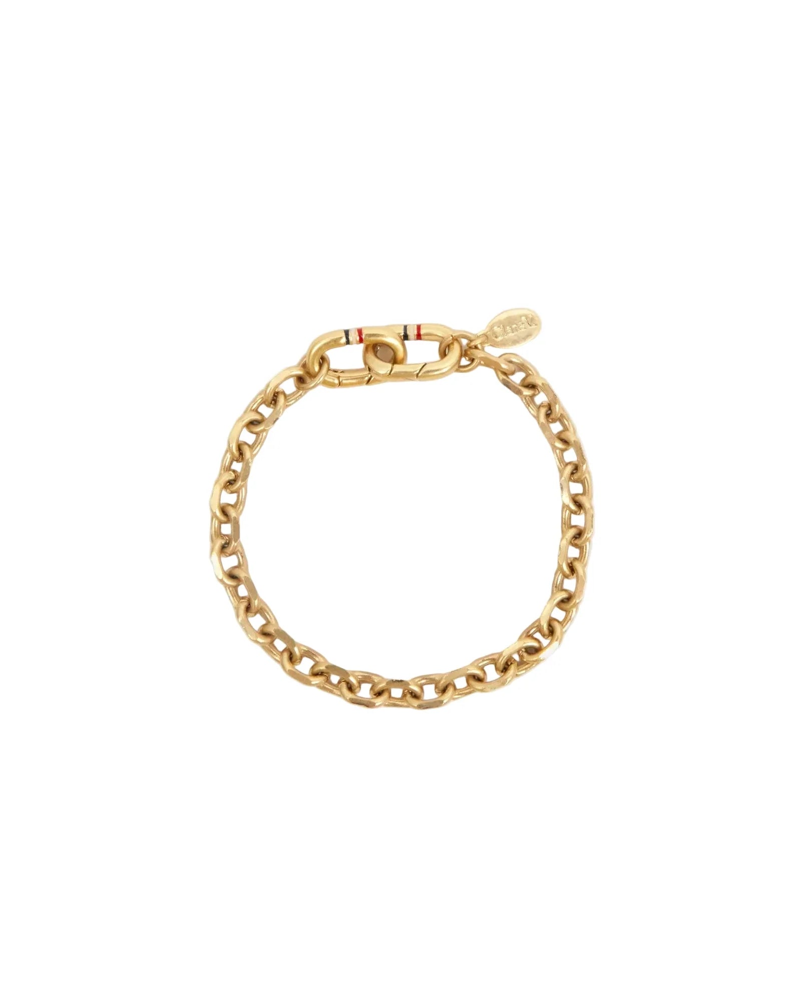 Charm Chain Bracelet Vintage Gold