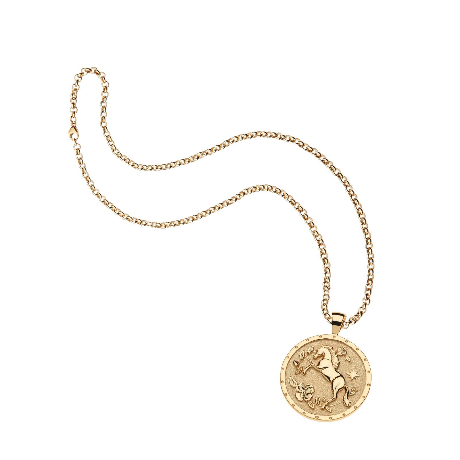 Courage Year of the Horse Pendant Grande Rolo