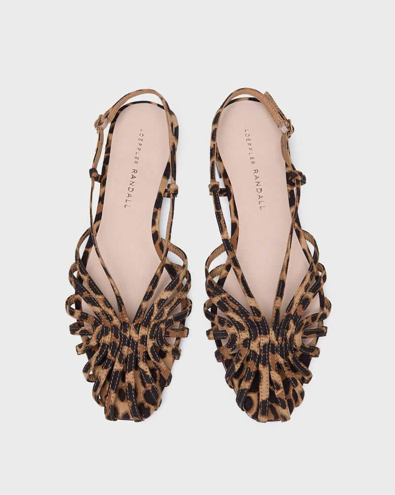 Devon Slingback Sandal Leopard