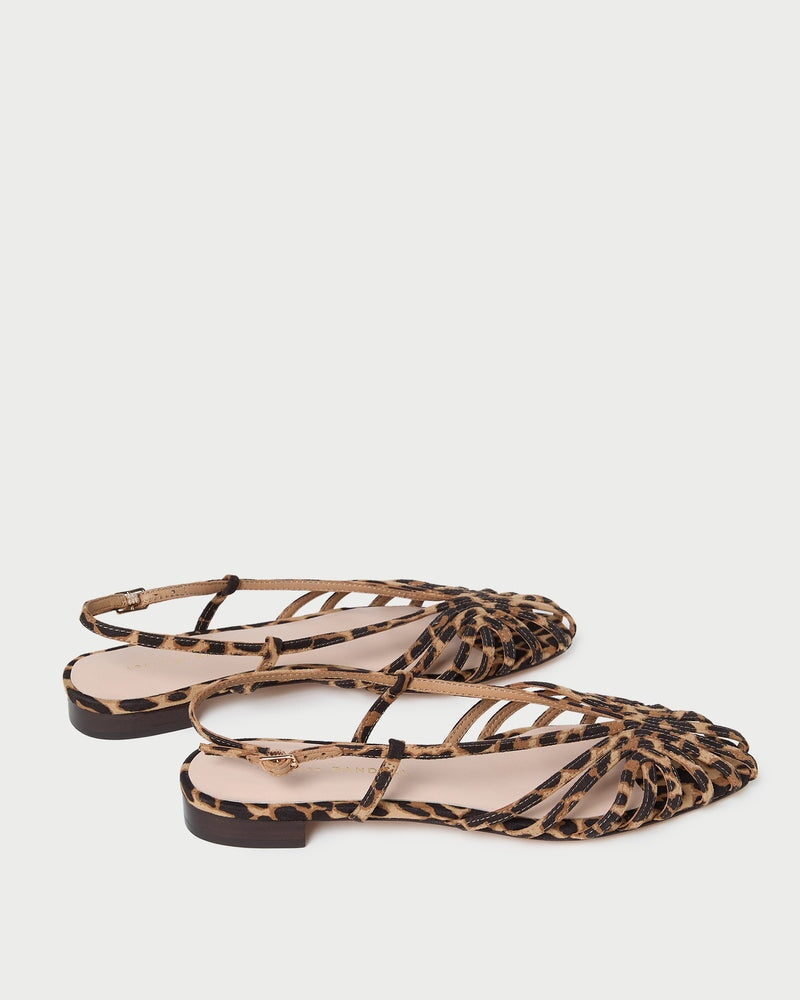 Devon Slingback Sandal Leopard