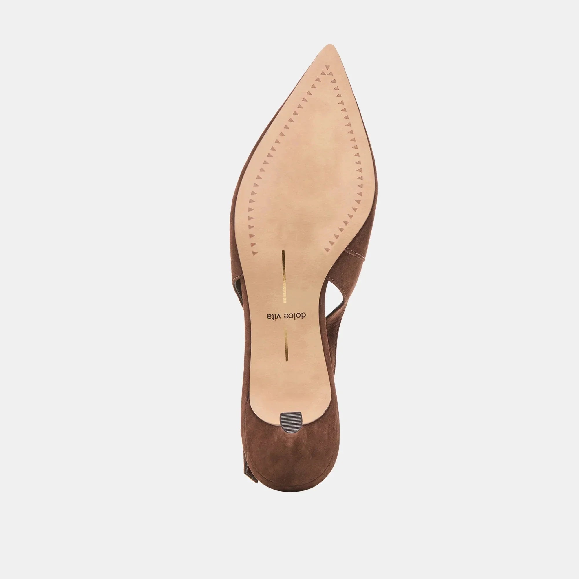 Alenna Heels Dark Brown Suede