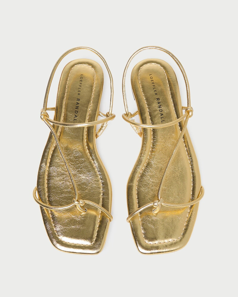 Eleanor Strappy Sandal Gold